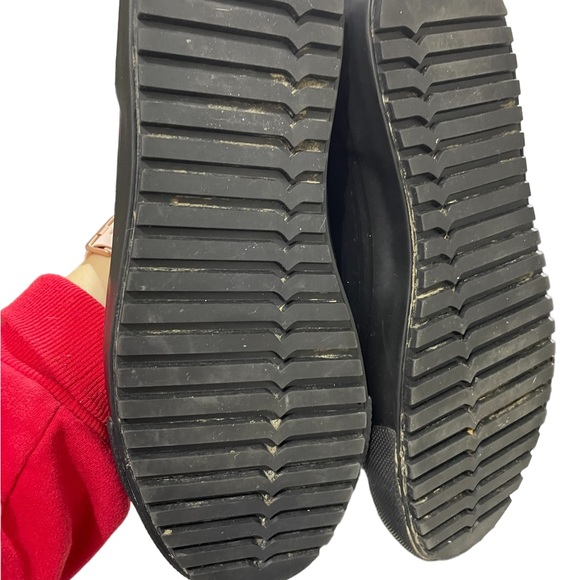 Hunter for Target Adult Unisex Lace Up Ankle Rain Boots Mens 7.5 Women 9.5 BLK - Picture 8 of 16